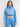 Cropped-Pullover in Blau